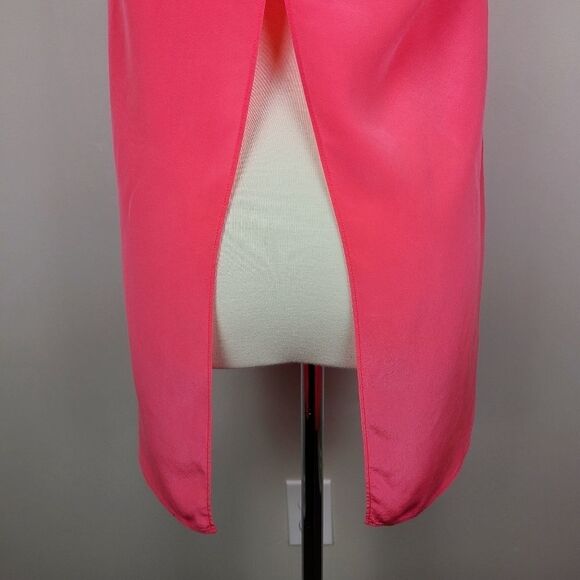 Aritzia Wilfred Pink Pyramides Silk Tank Blouse Small - Picture 8 of 16